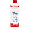 Płyn do mycia łazienek i urządzeń sanitarnych, MERIDA NANO SANITIN PLUS, koncentrat, butelka 1 l